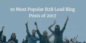 10 most popular B2B Lead Generation Posts